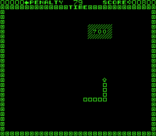 Hustle Arcade Screenshot: A 700 point box appears...