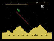Night Mission for TI-99/4A - Attacking the tank with lasers...