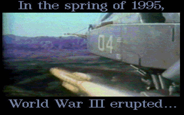 Twilight: 2000 IBM PC/Compatibles Screenshot: Game introduction.