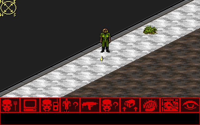 Twilight: 2000 IBM PC/Compatibles Screenshot: Walking around outside.
