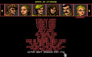 Twilight: 2000 for IBM PC/Compatibles - Ammo in storage...