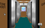 Twilight: 2000 for IBM PC/Compatibles - The hallway leading to other locations.