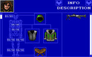 Twilight: 2000 for IBM PC/Compatibles - Character stats and inventory...