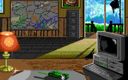 Twilight: 2000 for IBM PC/Compatibles - The office screen.