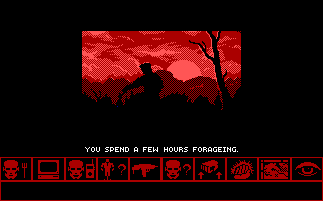 Twilight: 2000 IBM PC/Compatibles Screenshot: Foraging a bit...