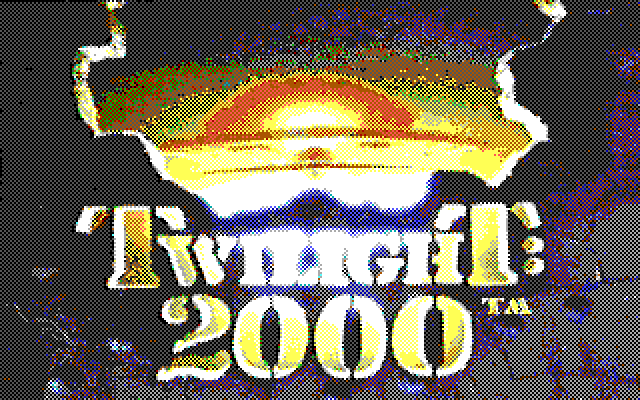 Twilight: 2000 IBM PC/Compatibles Screenshot: Title screen.