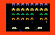 Space Armada for Intellivision - Start of round 2.