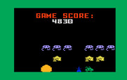 Space Armada for Intellivision - Game over.