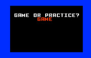 Space Armada for Intellivision - Game or practice mode?