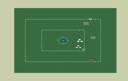 Space Battle for Intellivision - The game begins with the tactical map display.