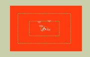 Space Battle for Intellivision - Game over.