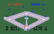 Major League Baseball for Intellivision - Game start.