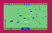 Worm Whomper for Intellivision - My last two ears of corn need to be defended...