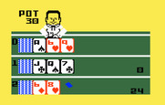 Las Vegas Poker & Blackjack for Intellivision - Dealer deals some more cards...