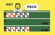 Las Vegas Poker & Blackjack for Intellivision - Player 2 wins with a pair!