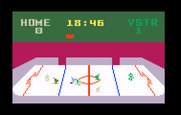 NHL Hockey for Intellivision - Green team is ahead by one...