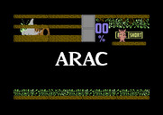 Spiderbot for Commodore 64 - Title screen.