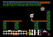 Spiderbot for Apple II - I probably can't make the jump across this gap...