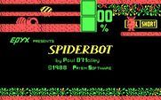 Spiderbot for IBM PC/Compatibles - Title screen.