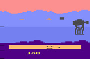 Star Wars: The Empire Strikes Back for Atari 2600 - Watch out for attacks from behind!