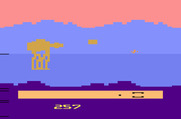 Star Wars: The Empire Strikes Back for Atari 2600 - Ouch, I've been hit!