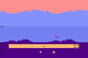 Star Wars: The Empire Strikes Back for Atari 2600 - Starting screen.
