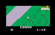 Auto Racing for Intellivision - Oops, I crashed into some trees...