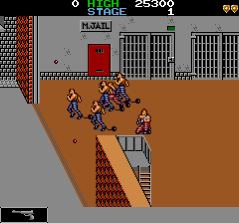 Jail Break Arcade Screenshot: Game introduction.