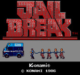 Jail Break for Arcade - Title screen.