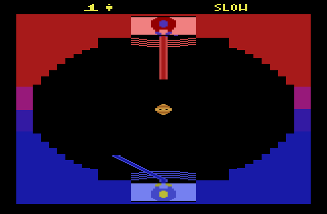 Star Wars: Jedi Arena Atari 2600 Screenshot: Starting screen.