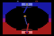 Star Wars: Jedi Arena for Atari 2600 - Blue player scores a point, so sides are reversed.