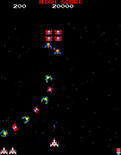 Galaga for Arcade - Game start.