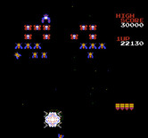 Galaga for NES / Famicom - I'm hit again...