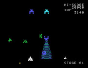 Galaga for Sord M5 - Watch out for that tractor beam!