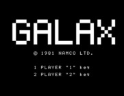 Galaga for Sord M5 - Title screen.