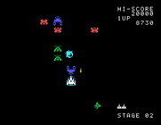 Galaga for Sord M5 - Fighter captured!