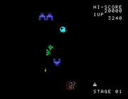 Galaga for Sord M5 - I've been hit!