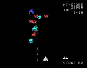 Galaga for Sord M5 - Blasting opponents...