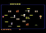 Food Fight for Atari 7800 - Start of round 7...