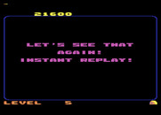 Food Fight for Atari 7800 - From time to time the game shows an instant replay.