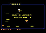 Food Fight for Atari 7800 - Game over.