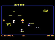 Food Fight for Atari 7800 - Avoid the chefs, or throw food at them.