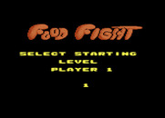Food Fight for Atari 7800 - Select starting level.