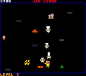 Food Fight for Arcade - I've been hit by a banana!