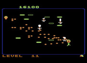 Food Fight for Atari 8-bit - Oh no, I've been caught!