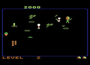 Food Fight for Atari 8-bit - Pick up food then throw it at your opponents.