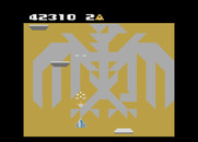 Xevious for Atari 7800 - The background scenery varies from time to time.