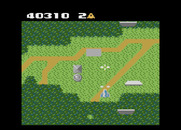 Xevious for Atari 7800 - More barriers get in the way.