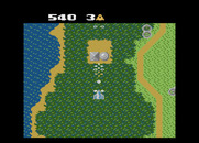 Xevious for Atari 7800 - Try to target ground installations before they target you...