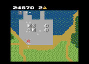 Xevious for Atari 7800 - Crash! I've been hit!